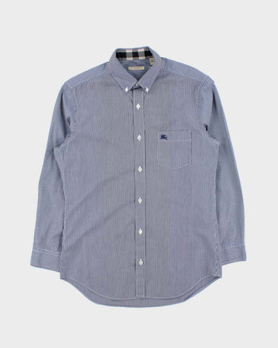 Vintage 00s Burberry Brit Striped Long Sleeve Button Down Shirt - S
