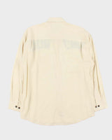 Vintage 1970s Steel Western Graphic Shirt - M