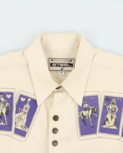 Vintage 1970s Steel Western Graphic Shirt - M