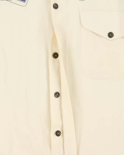 Vintage 1970s Steel Western Graphic Shirt - M