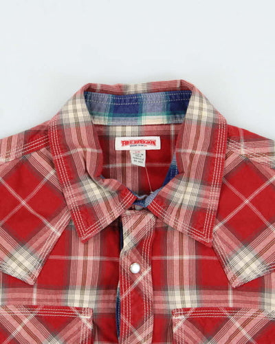 Vintage True Religion Western Checkered Shirt - L
