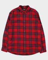 Vintage Eddie Bauer Red Flannel Shirt - XL