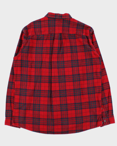Vintage Eddie Bauer Red Flannel Shirt - XL