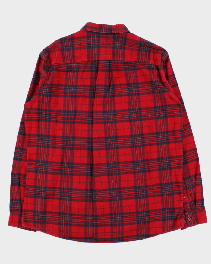 Vintage Eddie Bauer Red Flannel Shirt - XL
