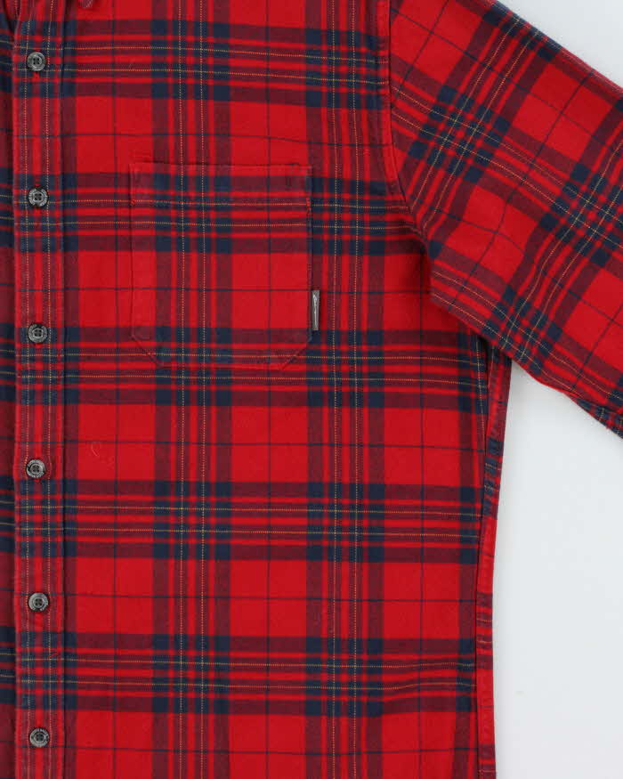 Vintage Eddie Bauer Red Flannel Shirt - XL