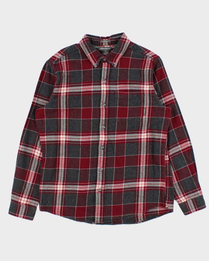 Vintage Eddie Bauer Classic Fit Flannel Shirt - L