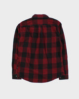 Vintage Eddie Bauer Burgundy Flannel Shirt - S