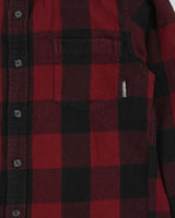 Vintage Eddie Bauer Burgundy Flannel Shirt - S