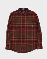 Vintage Eddie Bauer Slim Fit Flannel Shirt - M