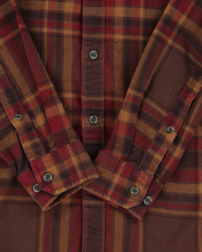 Vintage Eddie Bauer Slim Fit Flannel Shirt - M