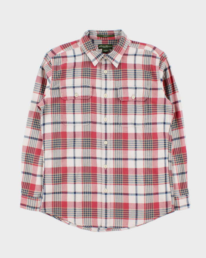 Vintage Eddie Bauer Classic Fit Oversized Flannel Shirt - M