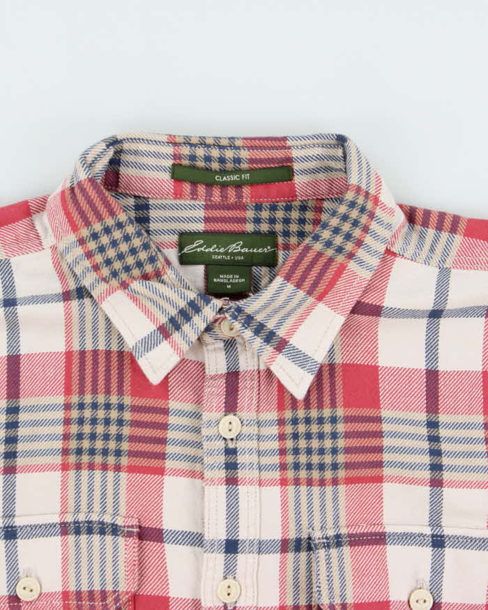 Vintage Eddie Bauer Classic Fit Oversized Flannel Shirt - M