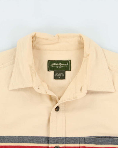 Vintage 00s Eddie Bauer Cream Over-Shirt - M