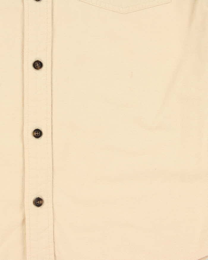 Vintage 00s Eddie Bauer Cream Over-Shirt - M