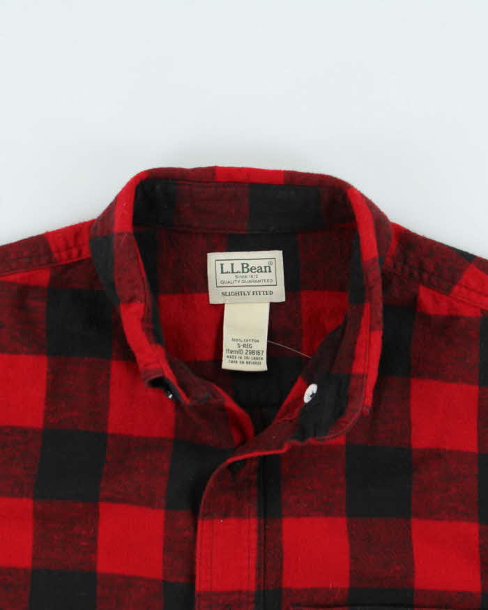 Vintage 00s L.L.Bean Flannel Shirt - S