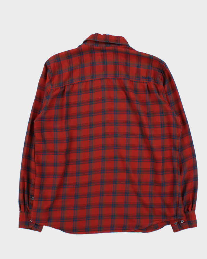 Vintage Marmot Plaid Oversized Shirt - L