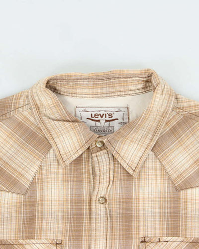 Vintage 00s Levi's Short-Sleeve Western Shirt - L