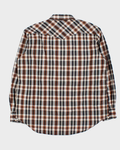 Vintage 00s Lucky Brand Long-Sleeve Western Shirt - XL