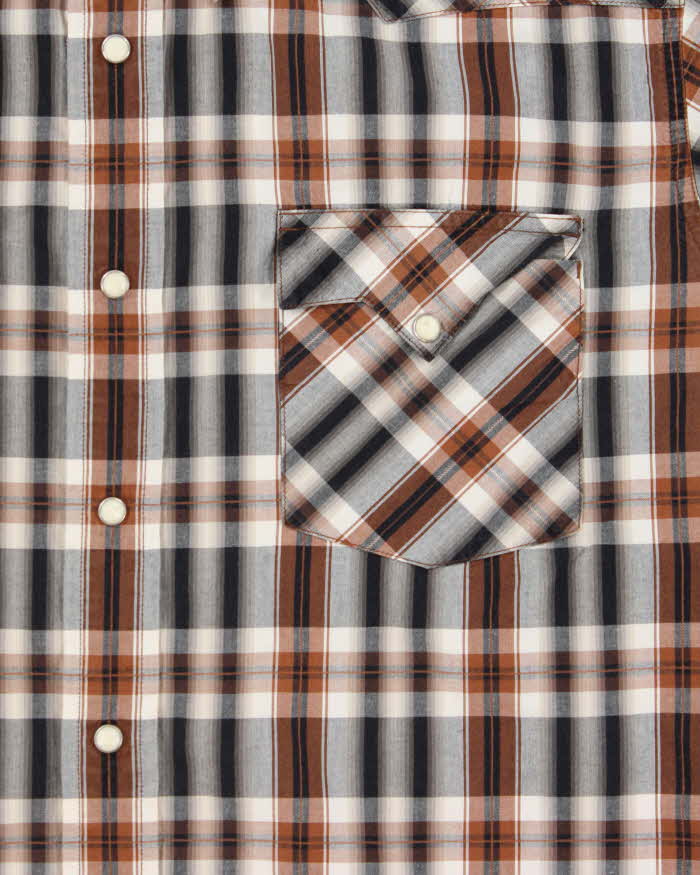 Vintage 00s Lucky Brand Long-Sleeve Western Shirt - XL