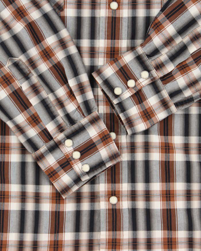 Vintage 00s Lucky Brand Long-Sleeve Western Shirt - XL