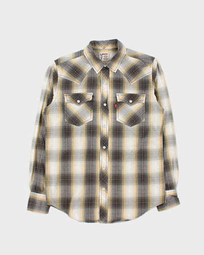 Vintage 00s Levi's Long-Sleeve Western Shirt - S
