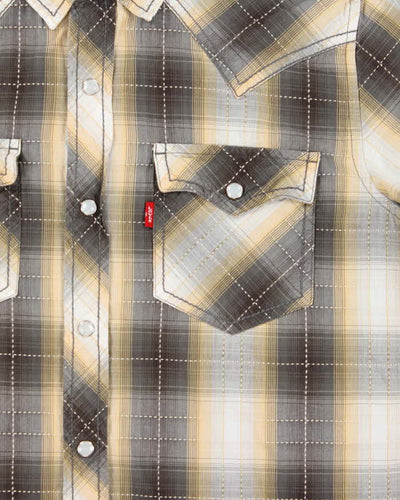 Vintage 00s Levi's Long-Sleeve Western Shirt - S