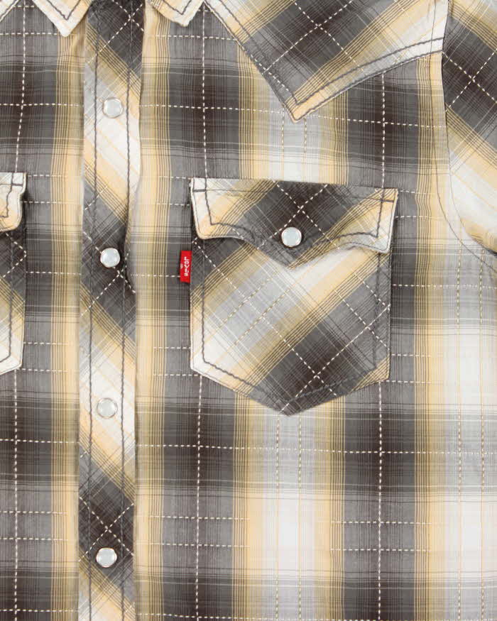 Vintage 00s Levi's Long-Sleeve Western Shirt - S