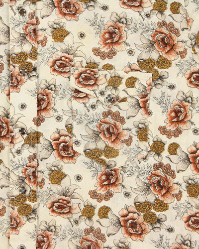 Vintage 90s Wrangler Floral Long-Sleeve Western Shirt - XL