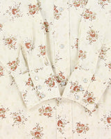 Vintage 1980s Bar-M Rancher Floral Long-Sleeve Western Shirt - M