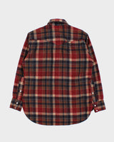 Vintage 1970s Pendleton Wool Flannel Long-Sleeve Shirt - M