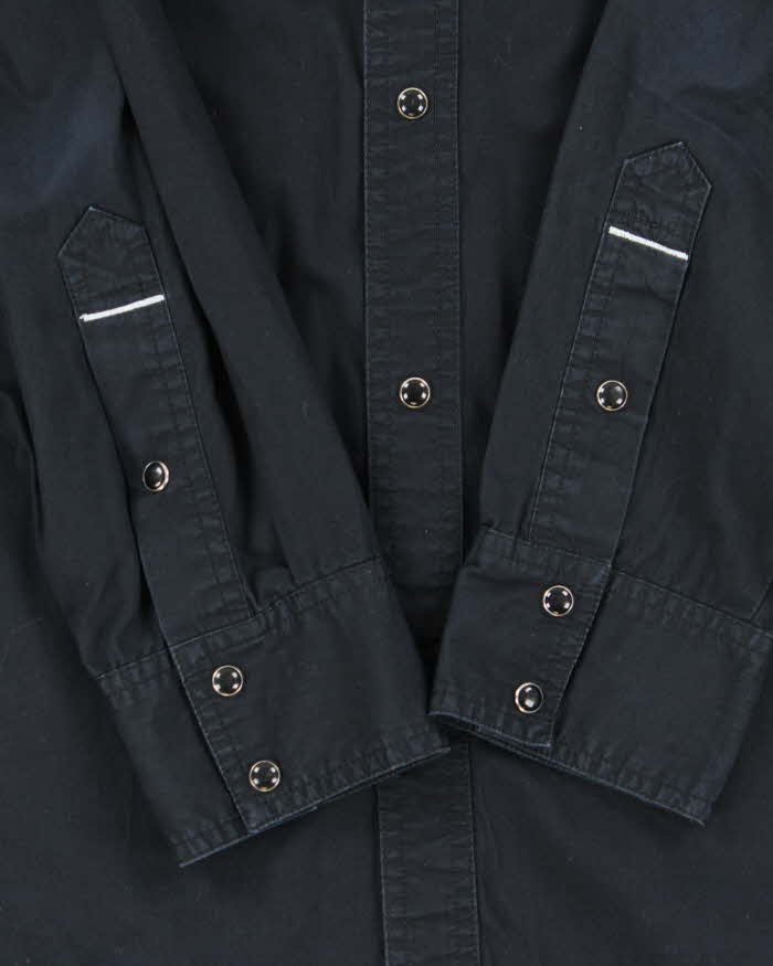 Vintage True Religion Black Long Sleeve Western Shirt - XXL