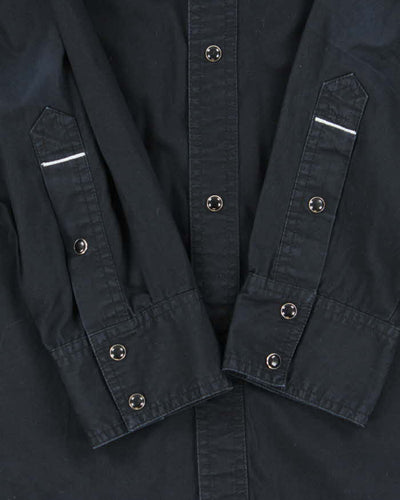 Vintage True Religion Black Long Sleeve Western Shirt - XXL