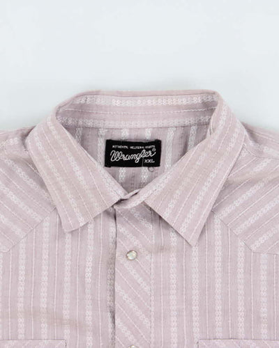 Vintage 1980s Wrangler Long Sleeve Western Shirt - XXL