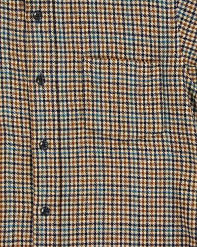 Vintage 1960s Pendleton Check Wool Long Sleeve Flannel Shirt - M
