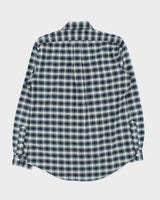 Vintage 1990s Polo Ralph Lauren Tartan Oversized Long Sleeve Shirt - M