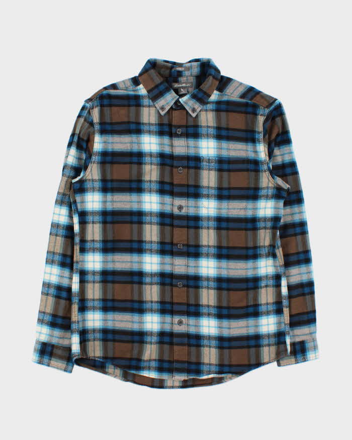 Vintage Eddie Bauer Long Sleeve Flannel Shirt - M
