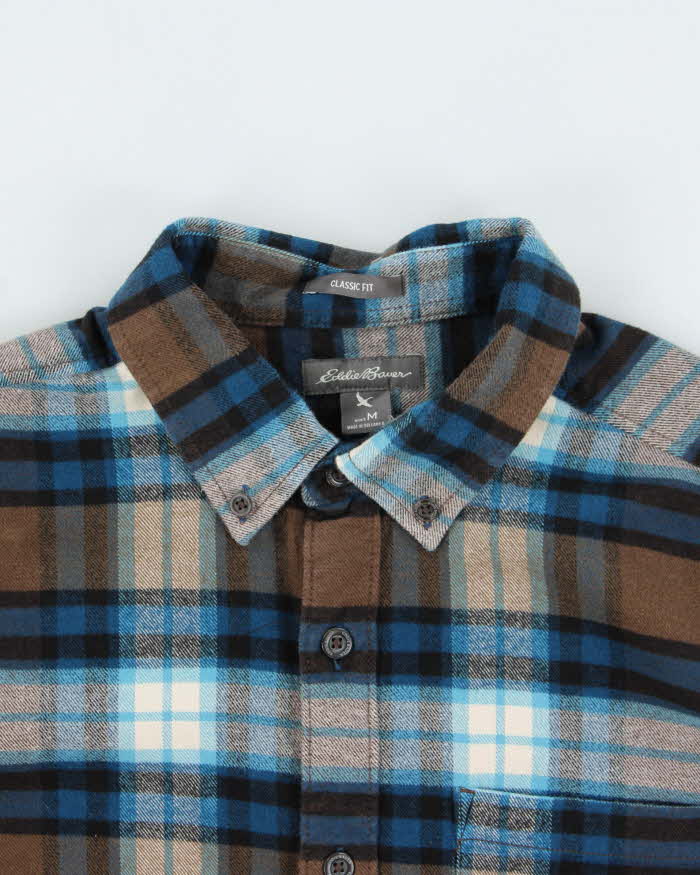 Vintage Eddie Bauer Long Sleeve Flannel Shirt - M
