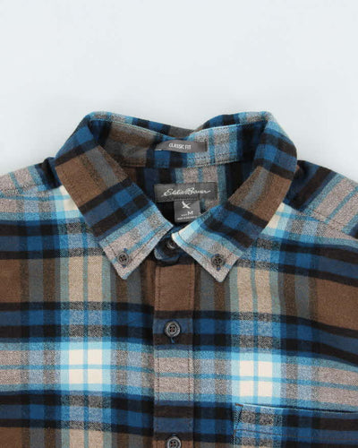Vintage Eddie Bauer Long Sleeve Flannel Shirt - M