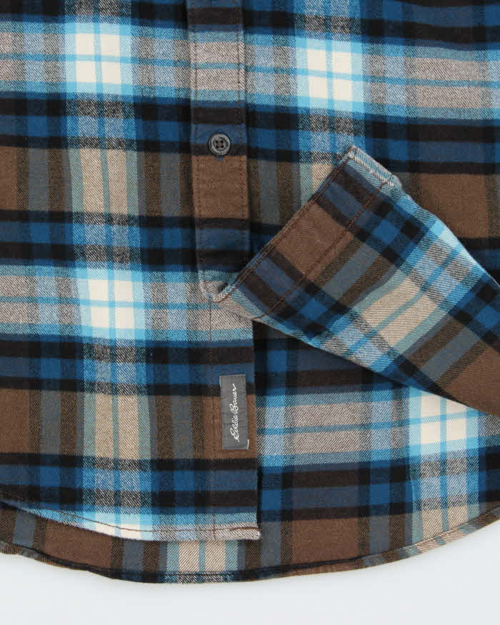 Vintage Eddie Bauer Long Sleeve Flannel Shirt - M