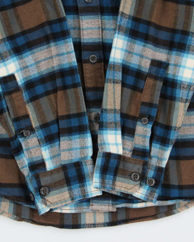 Vintage Eddie Bauer Long Sleeve Flannel Shirt - M