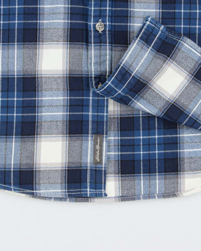 Vintage Eddie Bauer Long Sleeve Flannel Shirt - M