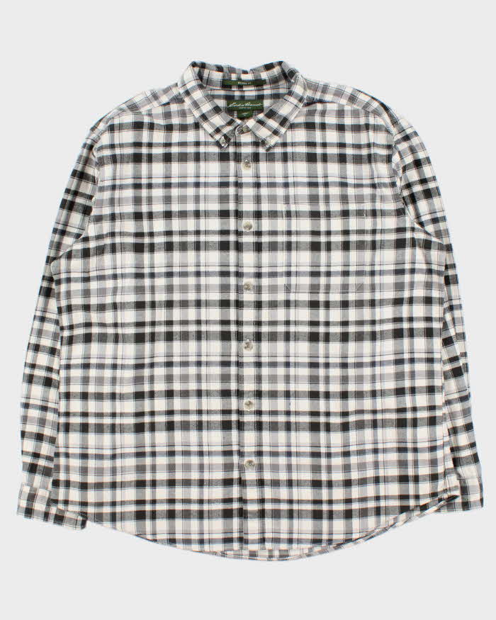 Vintage Eddie Bauer Long Sleeve Flannel Shirt - XL