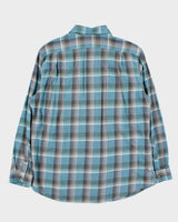 Vintage Eddie Bauer Long Sleeve Western Style Flannel Shirt - L