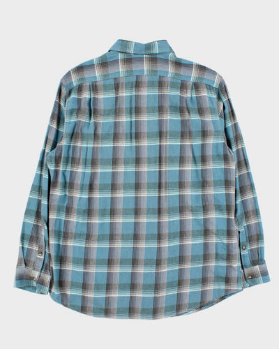 Vintage Eddie Bauer Long Sleeve Western Style Flannel Shirt - L