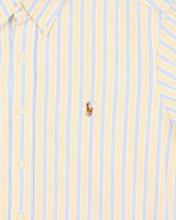 Vintage 1990s Polo Ralph Lauren Striped Custom Fit Shirt - L