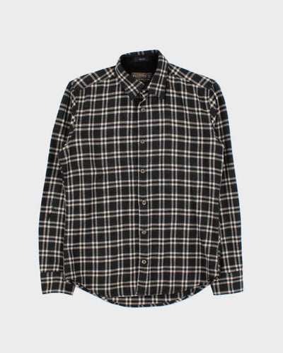 Vintage Pendleton Grant Check Wool Flannel Shirt - S