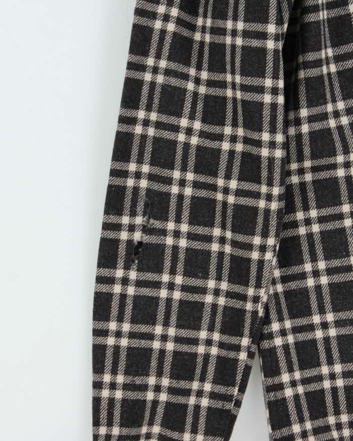 Vintage Pendleton Grant Check Wool Flannel Shirt - S