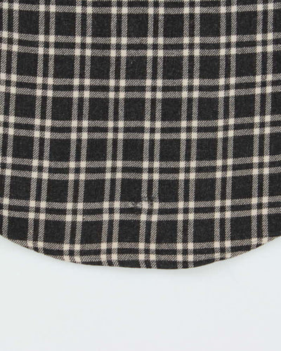 Vintage Pendleton Grant Check Wool Flannel Shirt - S