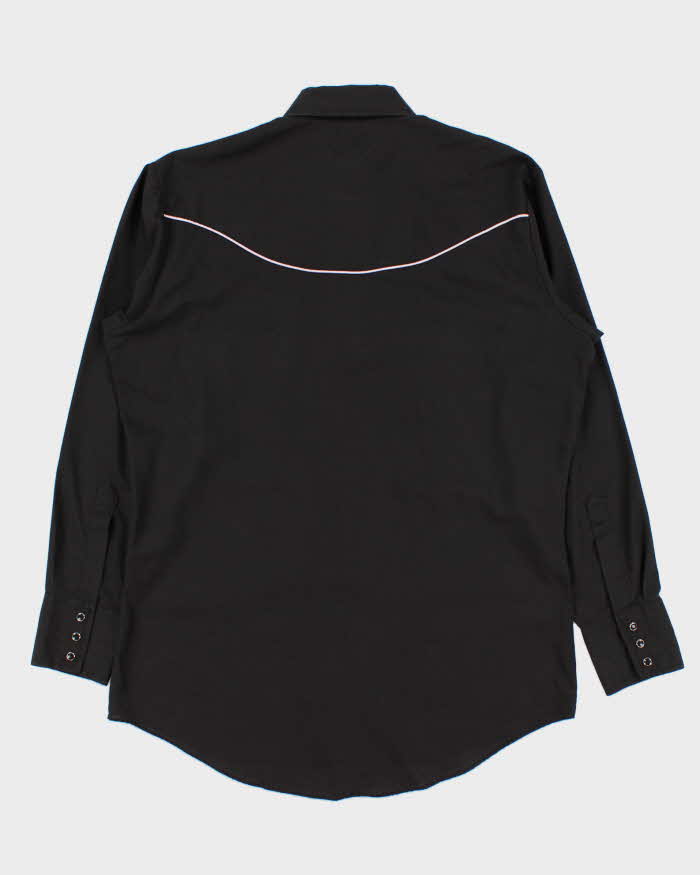 Vintage 1990s Ely Cattleman Eagle Snap Button Western Long Sleeve Shirt - M