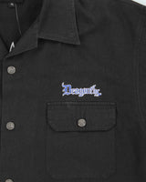Vintage Y2k 00s Dragonfly Roadhouse Embroidered Shirt - XL
